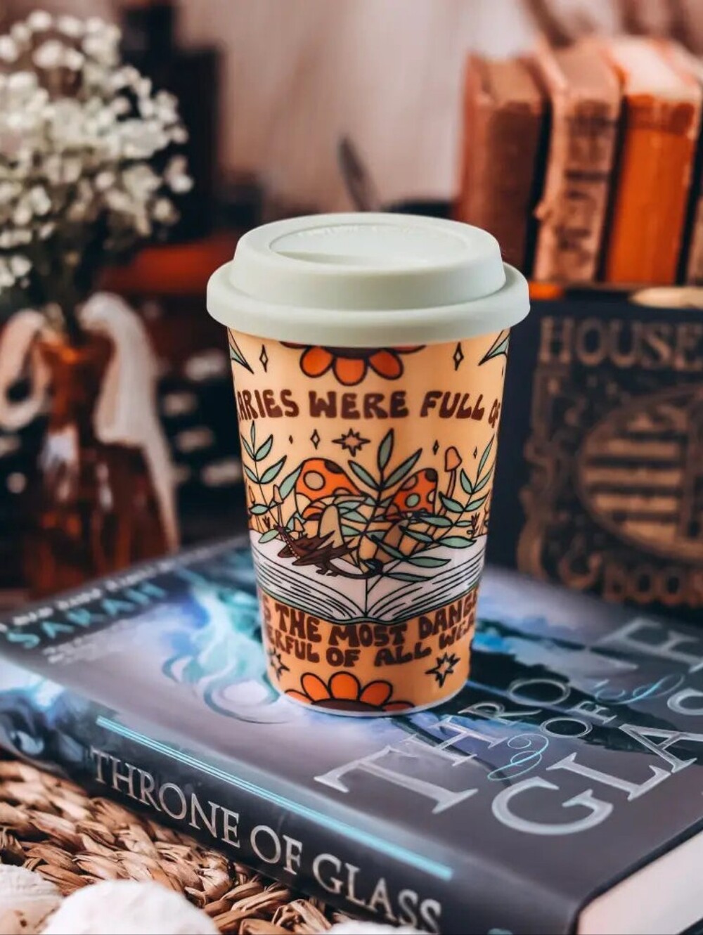 Bookish Box Throne Of Glass Coffee Mug